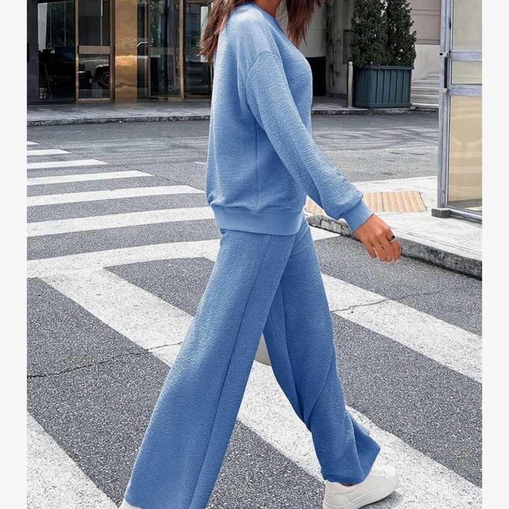 Blue Women's Two Piece Tracksuit - Picture 5 of 5